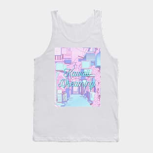 Kawaii Dreaming Lofi Pastel Tank Top